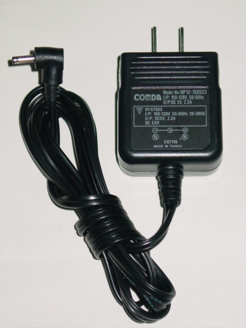 NEW Comda NP12-1S0523 AC Adapter 5V 2.3A NP121S0523 - Click Image to Close